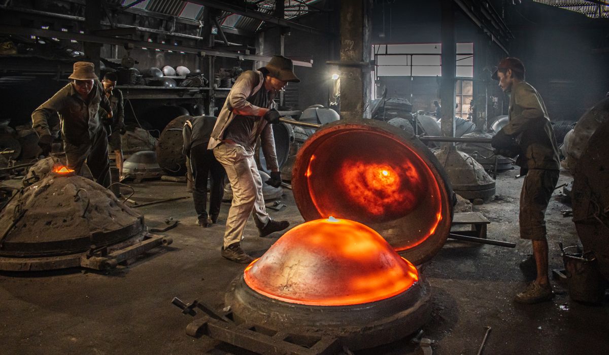 How Water Power Shaped Early Foundries